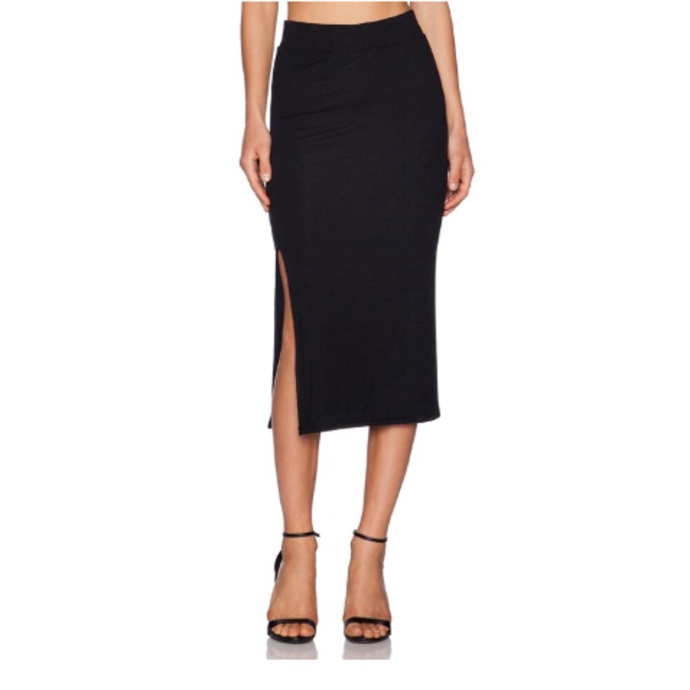 ATM Anthony Thomas Melillo Side Slit Tube Skirt